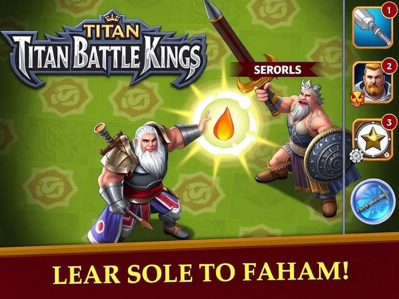 Titan Battle Kings In-Game Action Titan Battle Kings Gameplay Screenshot